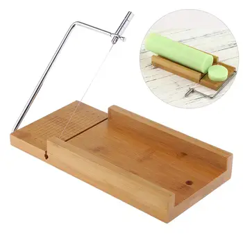 

1PCs Wooden Soap Cutter Cutting Tools Also for Cake Candle Chocolate Food Cutting Loaf Cutter Mold Soap Slicer