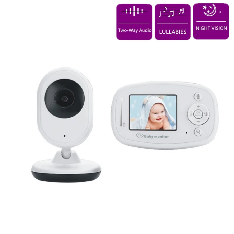 2.4 Inches LCD wireless Baby Monitou 2 Way Audio Talk Night Vision Video IP Security Surveillance Mobile Camera Monitor | Безопасность и
