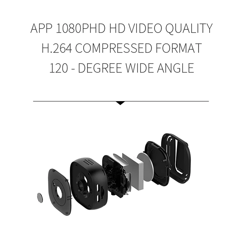WiFi мини-камера H9 Wifi цифровая мини WiFi мини-камера высокой четкости HD камера ночного видения беспроводная камера наблюдения