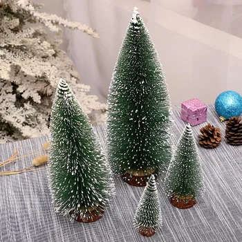 

Christmas Tree New Year's Mini Christmas Tree Small Pine Tree mini Desktop Christmas Decorations Party New Year Home Decoration