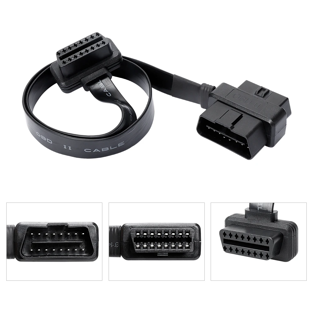 for GM 12 Pin Auto Diagnostic Connector OBD2 Cable for GM OBDII Connector for GM12 to 16 Pin Cable For GAZ 12Pin  For KIA 20Pin normal car temperature gauge