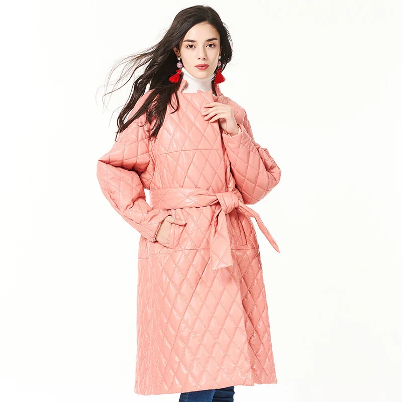 

Sheepskin Genuine Leather Jacket Women Autumn Winter Coat Women Korean Oversize Real Leather Jacket Duck Down Coat 7185 YY1045