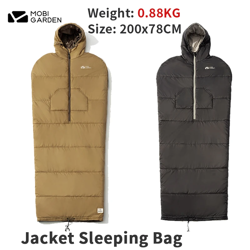 MOBI GARDEN Moon Chasing Jacket Sleeping Bag Ultralight 880g