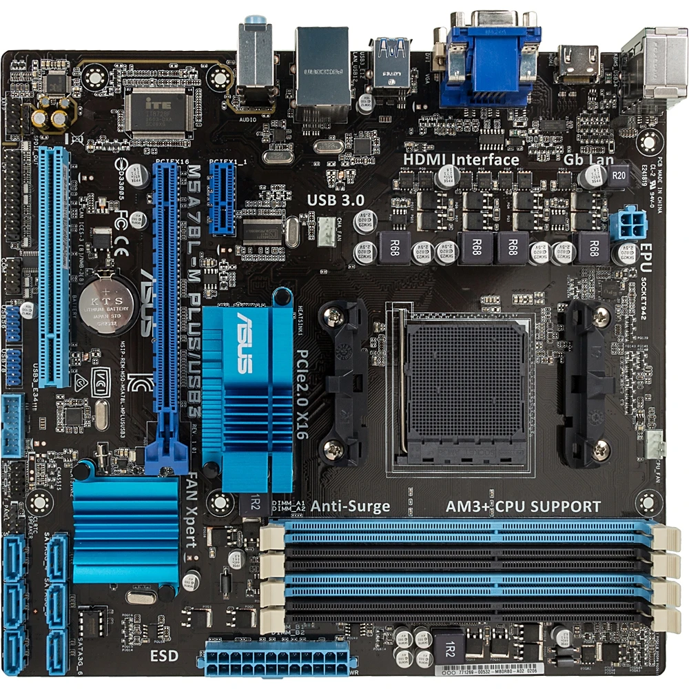 Материнская плата ASUS M5A78L-M PLUS/USB3