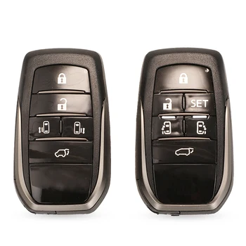 Keyforkess portachiavi per auto per Toyota Vellfire Alphard serie 30 Previa Tarago noè 5/6BT Smart Remote Fob Shell lama chiave di emergenza