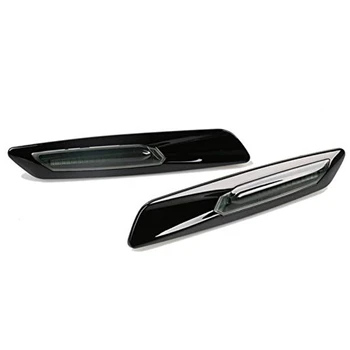 

2PCS LED Fender Side Marker Light Turn Signal Light Lamp for BMW E60 E61 E81 E82 E88 E90 E91 E92 E93 Amber