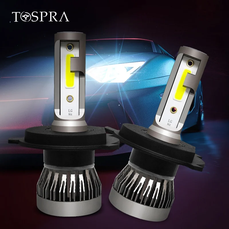 

2PCS H7 H4 LED Car Headlight H1 H3 H8 H11 LED 9005 HB4 9006 HB5 HB3 HB2 9003 9004 9007 Car Lights Bulb 6500K Canbus