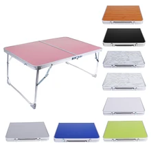 Table pliante de Camping en aluminium, plateau de service de petit déjeuner, Table de pique-nique Portable pour Camping randonnée outils de plein air