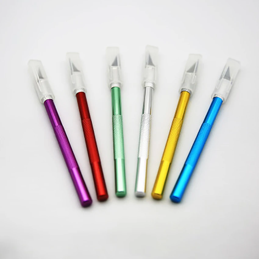 

1PC Metal Carving Knife Engraving Cutting Supplies Engraving Knives Wood Paper Cutter Craft Pen DIY Utility Knife