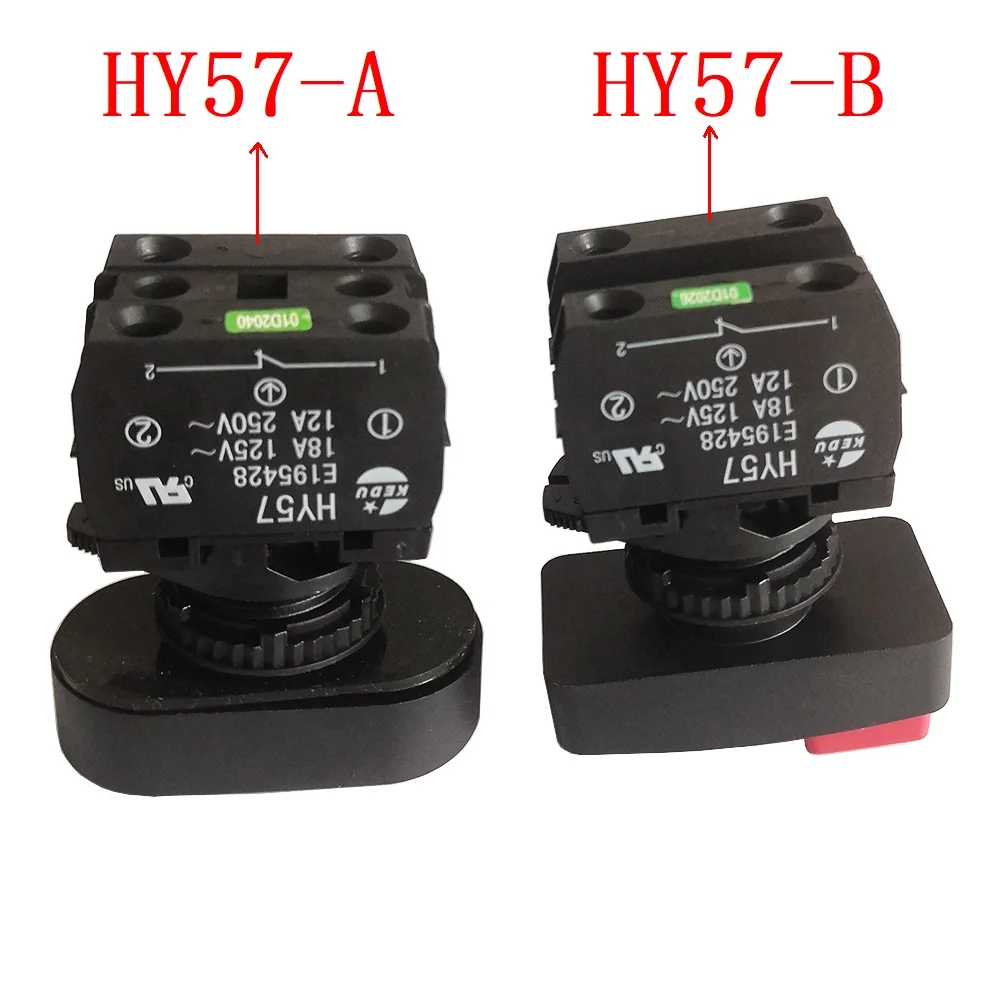 Industrial Pushbutton Switches KEDU HY57B Emergency Stop Push Button