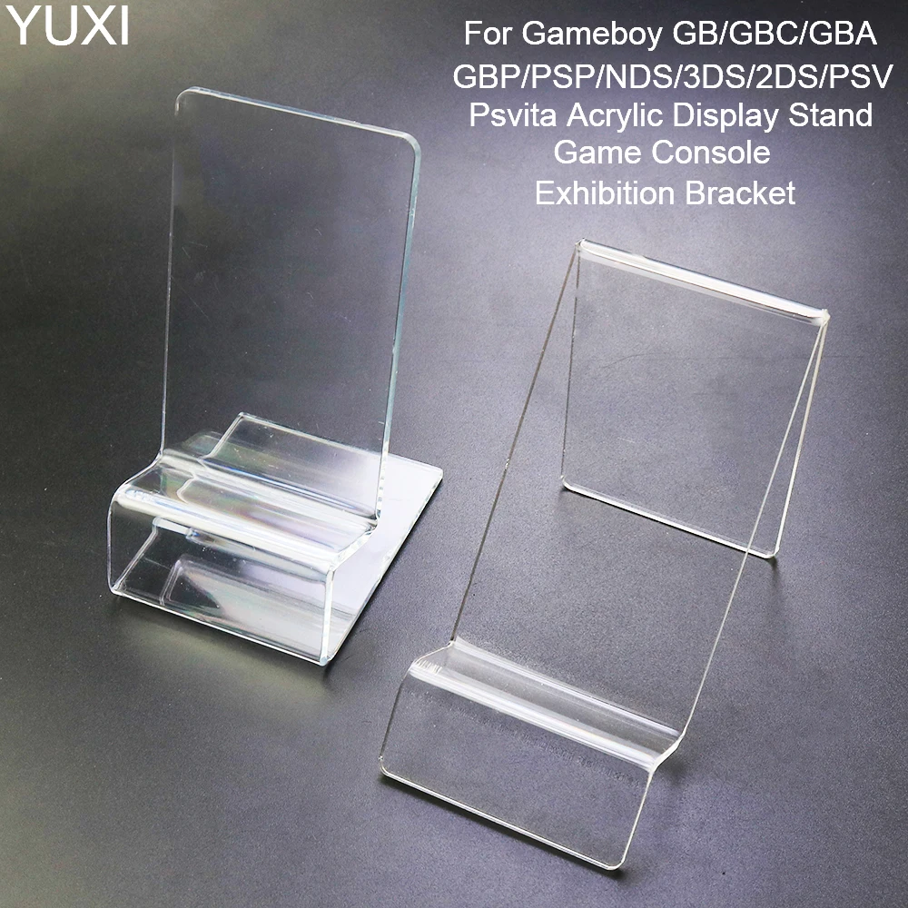 Прозрачная пластиковая игровая консоль YUXI для GB GBC GBA SP 2DS 3DS PSP PSV | Электроника