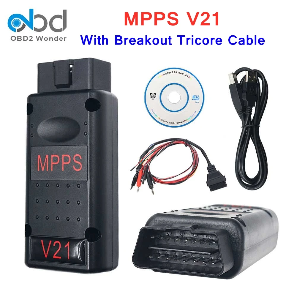 2020 Новый MPPS V21 OBD2 ECU чип тюнинг интерфейс V18 для EDC15 EDC16 EDC17 MED17 Flash Checksum автомобильный