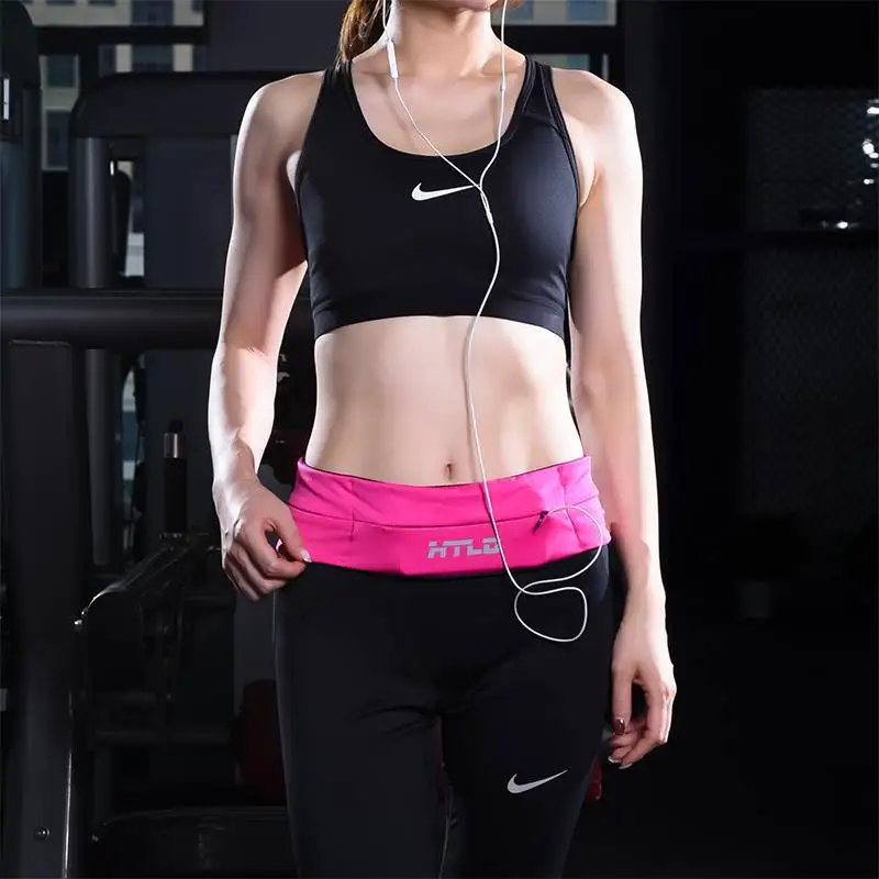 

Ultra-Thin Belt Summer Women's Hidden Light Elasticity Fitness Put Mobile Phone of Bag Sports Mini Men's Wallet Running-