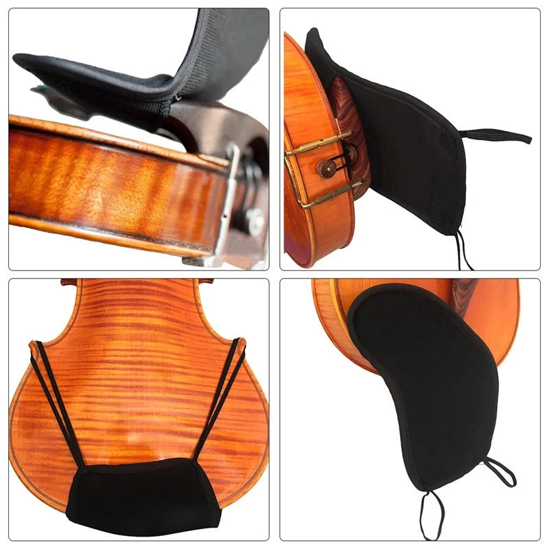 1 предмет, хлопковая подбородник для скрипки Pad Cover Protector для скрипки, музыкальных инструментов аксессуары