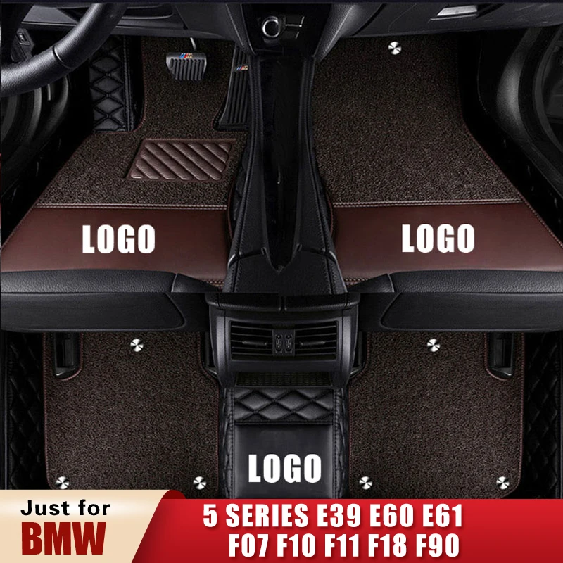 

Автомобильные накладки для BMW 5 серии 5er E39 E60 E61 F07 F10 F11 F18 F90 G30 F31 M5 Gran Turismo Coupe Touring GT XDrive, коврики для салона
