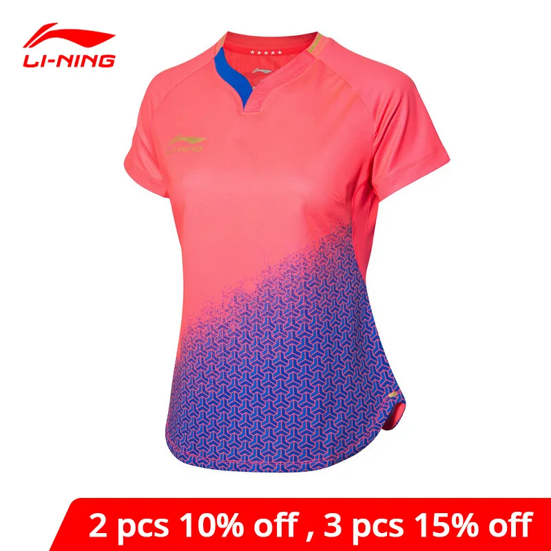 Женский костюм для соревнований по настольному теннису Li-Ning футболка