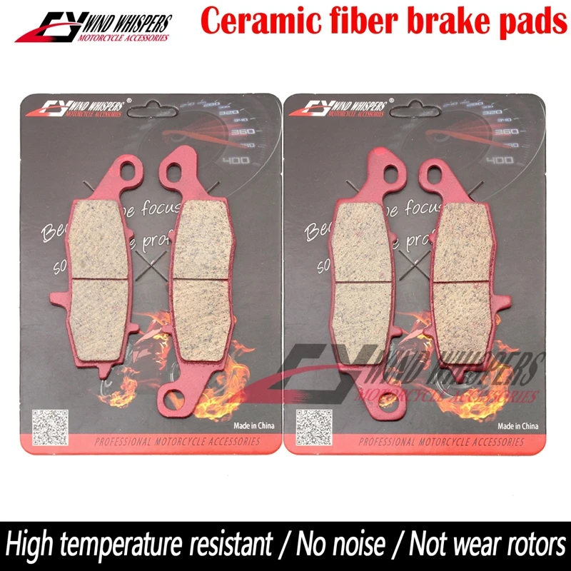 SOMMET Plaquettes De Frein Avant Et Arrière Pour Kawasaki ER6N Z750 Versys - Kit Complet LT229-231-192