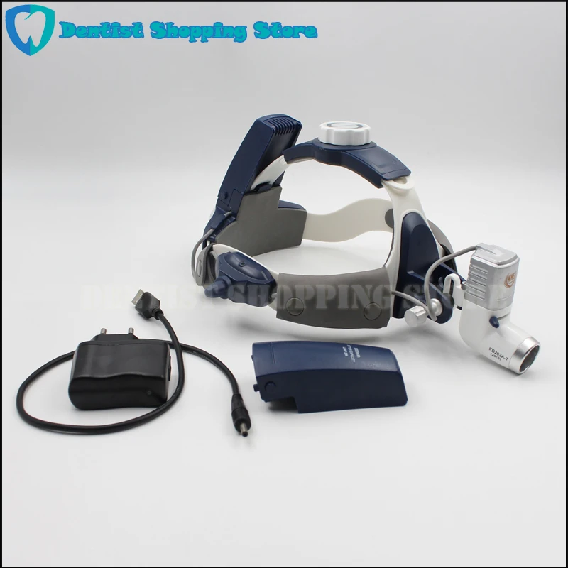 Dental Surgical Headlight KD-202A-7 Medical led light chargeable headlamp Adjustable 5W - 4000339655671