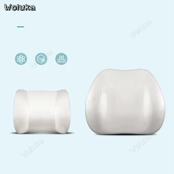 

Memory Foam Car Auto Seat Support with Neck Pillow Headrest kst Cartoon Seat Back Lumbar Support Waist Pad CD50 Q01