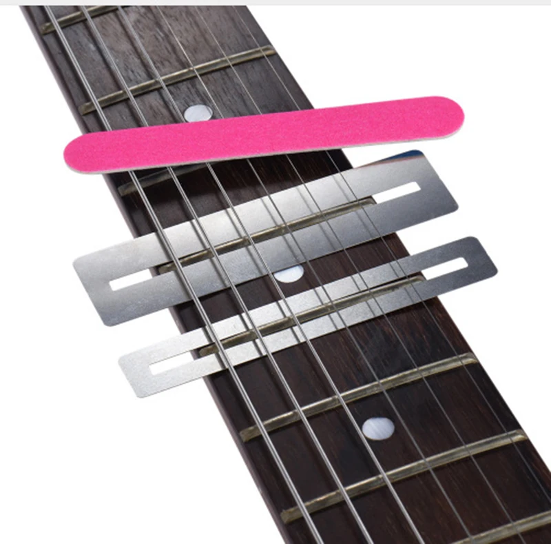 

High Quality Bendable Stainless Steel Fretboard Fret Protector Fingerboard Guards For Guitar Bass Luthier Tools 3PCS/Set