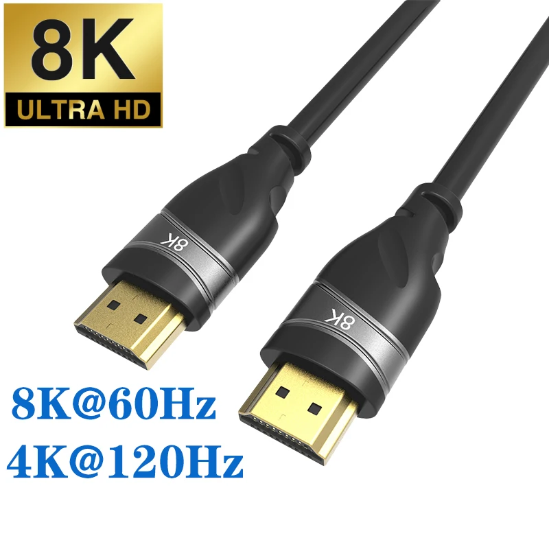 Хит 8K HDMI 2,1 медный 30AWG кабель Real UHD HDR 48 Гбит/с 8K@ 60 Гц 4K@ 120 Гц HDMI Ycbcr4: 4: 4 конвертер для PS4 HDTVs проекторы - Цвет: HDMI 8K