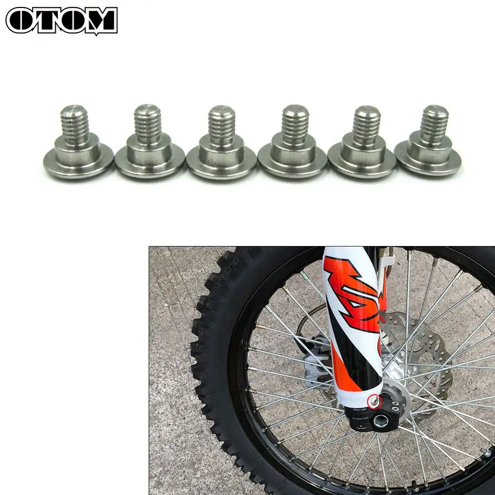 OTOM передняя вилка защитные болты для Honda CR 125R 250R CRF250R CRF250X CRF450R CRF450X CRF450RX CRF250L CRF 250 450R|Защита от падения| |