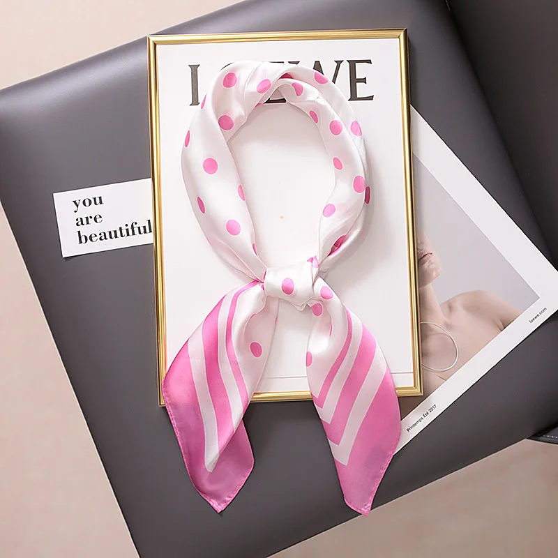 EXTREE Foulard In Raso Setoso Alla Moda Per Donne E Ragazze