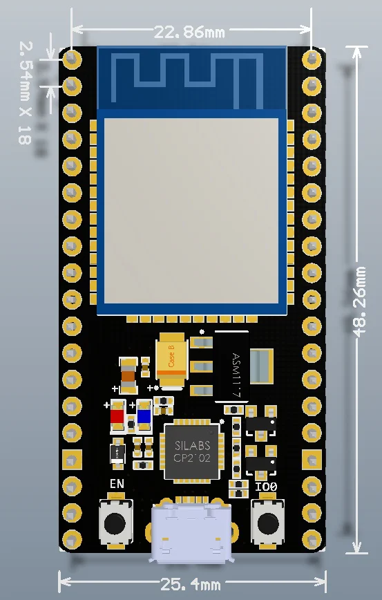 Оригинальная NodeMCU-32S Lua wifi IOT макетная плата ESP32S ESP32-WROOM-32 двухъядерный беспроводной wifi BLE модуль Ai-thinker