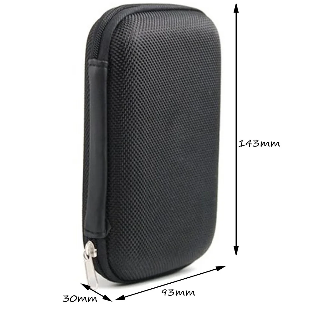 Besegad внешний 2," HDD сумка чехол оболочка коробка для банка питания жесткий диск защитная крышка Funda Disco Duro Externo Capa