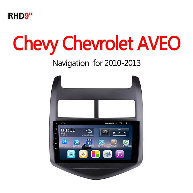 Lionet gps навигация для автомобиля Шевроле Авео 2010-2013 9 дюймов RC1007X - Размер экрана, дюймов: 4G8core32G