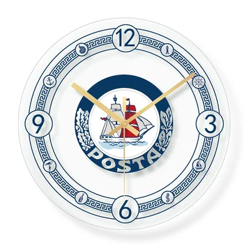 

12 Inch Wall Clock Nordic Wall Watch Quartz Round Clocks Mute Living Room Bedroom Minimalist Modern Decorative W50