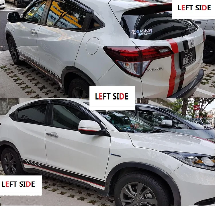 LEFT SIDE Personality DIY Fun car Stickers Decorative Stickers Waterproof Sunscreen Accessories Vehicle Modified Car Stickers