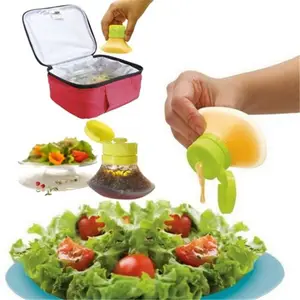 Portable Silicone Squeeze Bottle Dispenser Mini Gravy Boats for Sauce Vinegar Oil Ketchup Jar Kitchen Accessories
