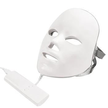 

Fashion-7 Colors LED Facial Mask LED Korean Photon Therapy Face Mask Machine Light Therapy Acne Mask EU Plug