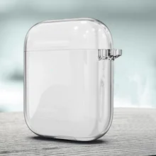 Кристальный силиконовый чехол для наушников для Apple AirPods Pro 2 1, мягкий ТПУ прозрачный чехол для зарядки гарнитуры, чехол для Air Pods 3