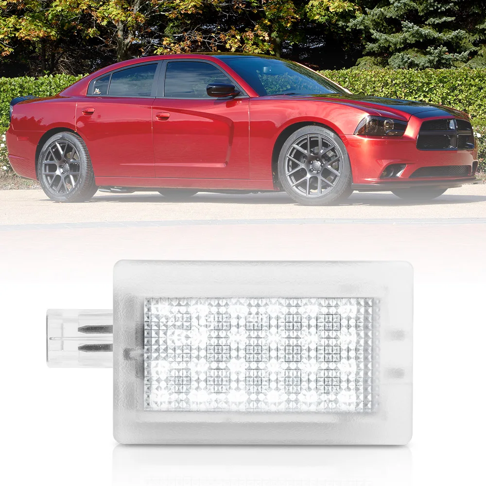

1x Led Door Courtesy Footwell Light Trunk Luggage Compartment Lamp For Dodge Challenger Charger Avenger Dart Chrysler 200 300
