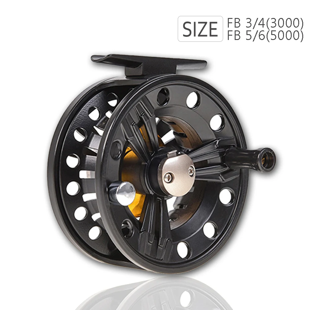 3/4 5/6 Fly Fishing Reel Large Arbor Interchangeable Aluminum Alloy Wheel  Precise Spool For Trout Fly Fishing Accessories