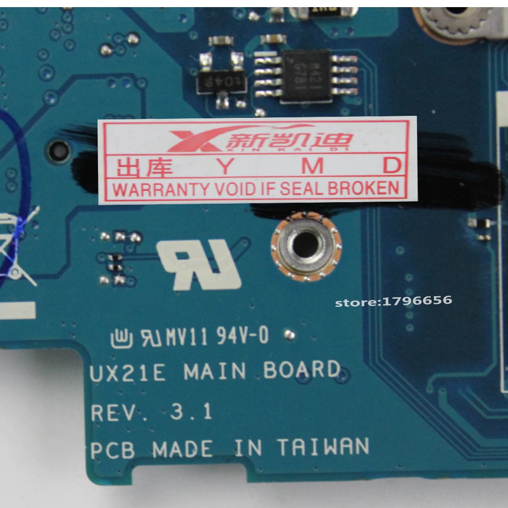 UX21E материнская плата I5-2467m CPU-4GB оперативная память для ASUS UX21E материнская плата для ноутбука UX21E материнская плата UX21E тест материнской платы ОК