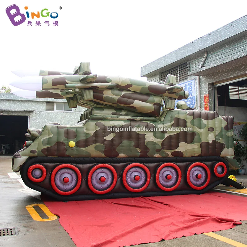 Бинго®7 м надувная ракета Реплика/военный камуфляж Модель Танк Декор для парада события