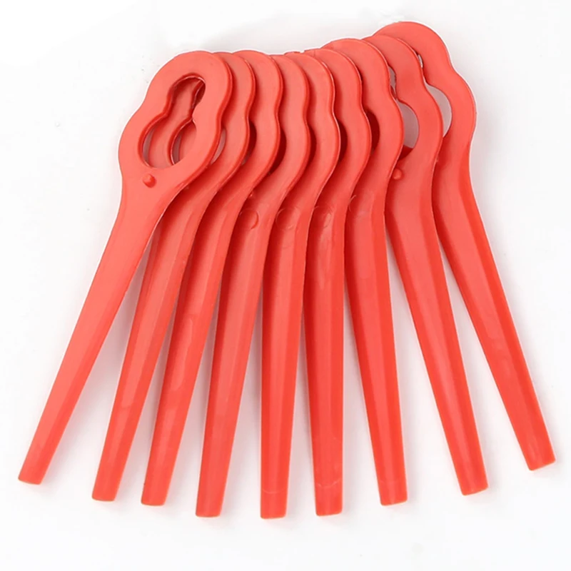 50Pcs/lot Swing ABS Plastic Blade Pendants for Cordless Grass Trimmer Garden Timmer Tool Parts tool | Инструменты