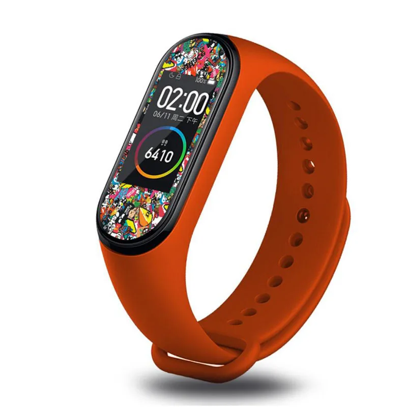 13 Новая красочная защитная пленка Marvel super hero для Xiaomi mi браслет miband 4 Band4 Sport mi band4 NFC Защитная крышка для экрана - Цвет: 13