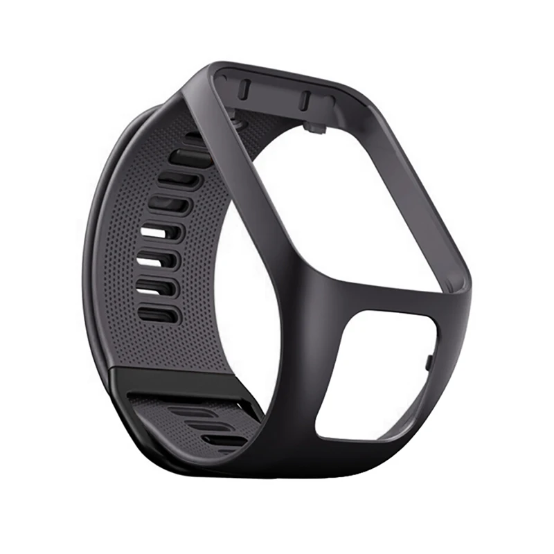 Практичный ремешок на запястье для TomTom 2 3 Runner Spark Music высококачественный Повседневный мягкий силиконовый сменный Браслет для часов - Цвет: SH