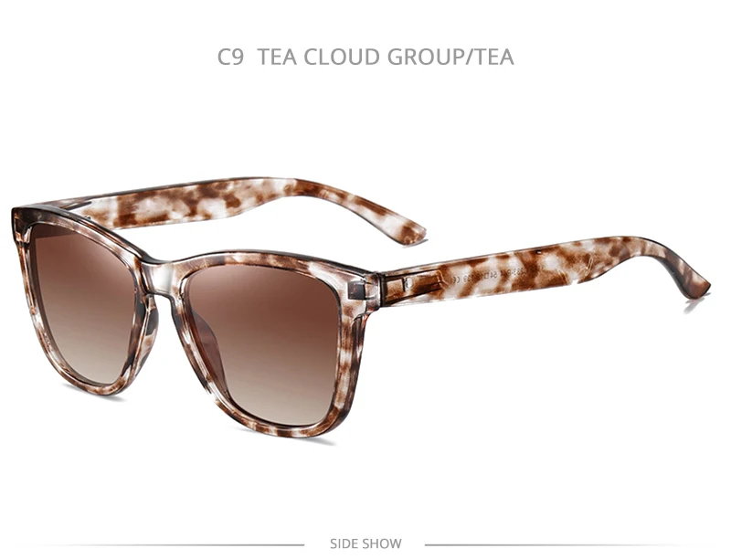 Fyrkantiga solglasögon för herr och dam polariserade_voghion.com