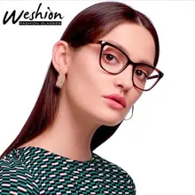 Cateye, очки по рецепту, женские, фирменный дизайн, компьютерная оптическая оправа, линзы для близорукости, игровые женские очки, Lunette De Vue UV