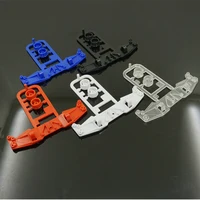 10 pcs project D MINI 4WD self-made tamiya parts plastic wing for S2 chassis clear black and red color 1