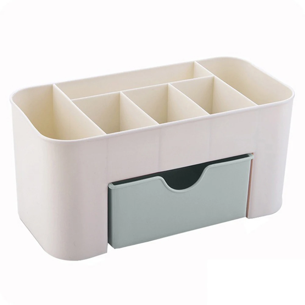 Туалетный ящик Органайзер для красоты 6 отсеков с 1 ящик для косметики ящик для хранения дома офисных мелочей шланг для ванной комнаты-топ