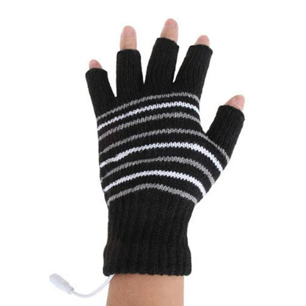 USB перчатки с подогревом зимние теплые руки с электрическим подогревом перчатки с питанием от батареи термальные водонепроницаемые для мотоцикла лыжные перчатки