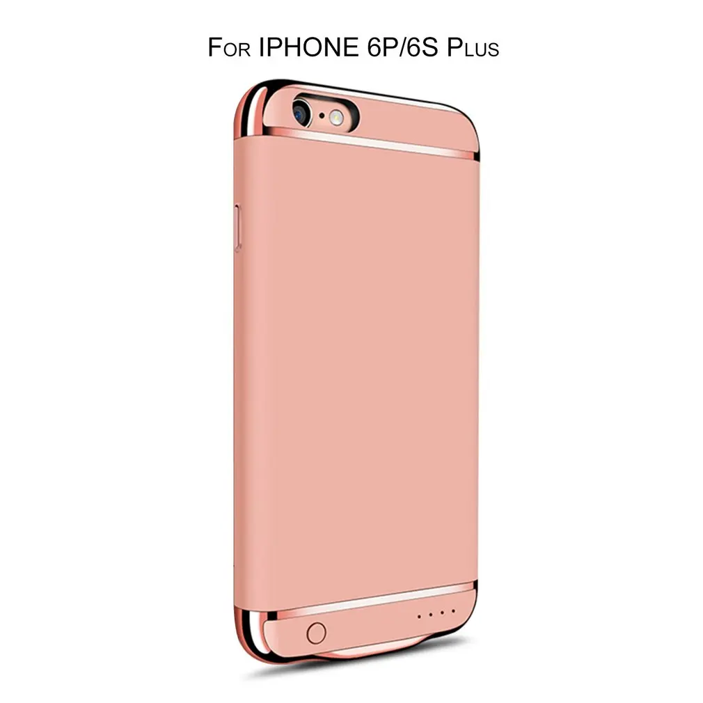 

Portable Traveling backup power bank case External Battery Charger Back Clip Case Cover power supply For iPhone 7 6 6S Plus