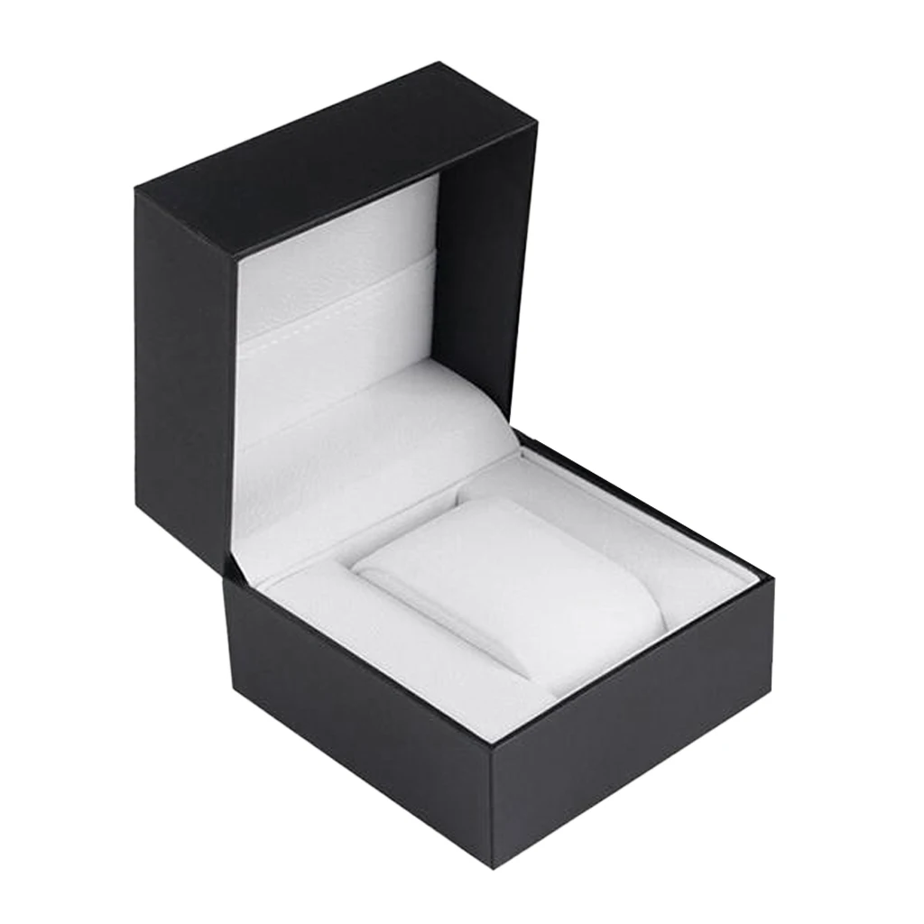 Luxury Single Watch Box Storage Case Wristwatch Package Display 10x10x7.5cm