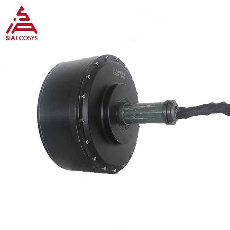 US $1.215.00 QS MOTOR High Power 10kW 60H V3 E Car Hub Motor For 100KPH TOP Speed